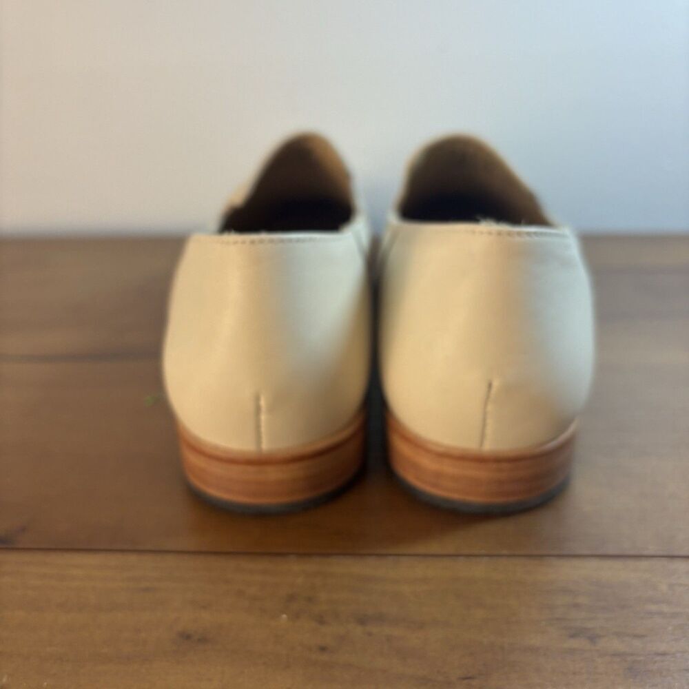 PATINA Portland Leather Premium Pointed Flats Shoes Bone White Women's Size 9.5 - Picture 4 of 10